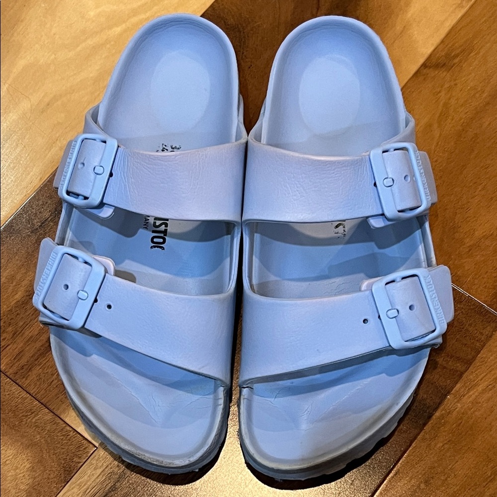 Birkenstock Blue EVA Sandals size 38